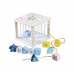 Сортер Куб со шнуровкой и резиночками, игрушки для малышей