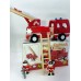 Пожарная машина деревянная с фигурками, игровой набор