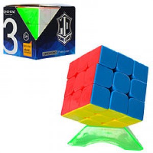 Кубик Рубика скоростной QINGHONG 3 х  3, с подставкой