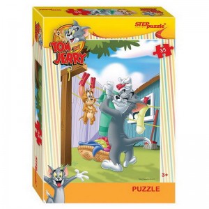 Мозаика "puzzle" 35 "Том и Джерри" (Уорнер Браз)