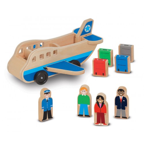 Самолет деревянный, игровой набор