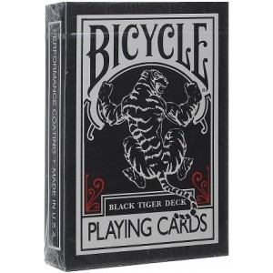 Игральные карты Bicycle Black tiger
