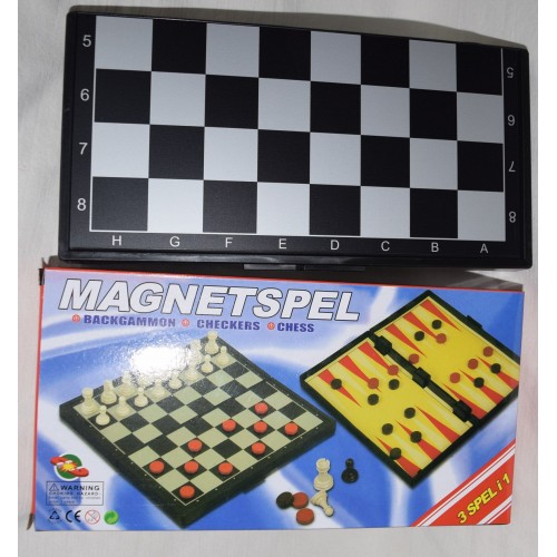 Игра 3 в 1 на магнитах Magnetspel 28 см