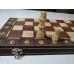 3в1 шахматы/шашки/нарды деревянные магнитные 34 см, арт 7703