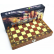 3в1 шахматы/шашки/нарды деревянные магнитные 45см, арт.7705