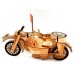 Мотоцикл деревянный коллекционный
