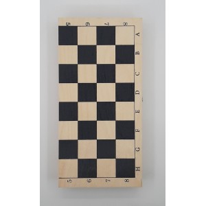 Деревянные шахматы лакированные 30 см