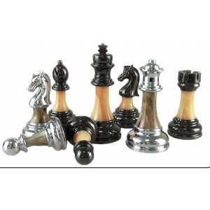 Набор шахматных фигур Каспаров, металл/пластик
