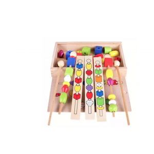 Развивающая деревянная игра Шашлычки