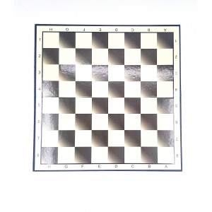Поле для шашек/шахмат ламинированное (черно белое)